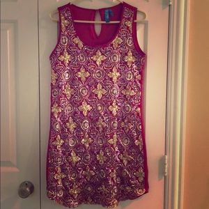 Francesca’s beaded dress